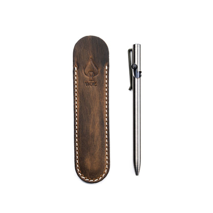 W.O.E. Leather Pen Sleeve – Made in USA