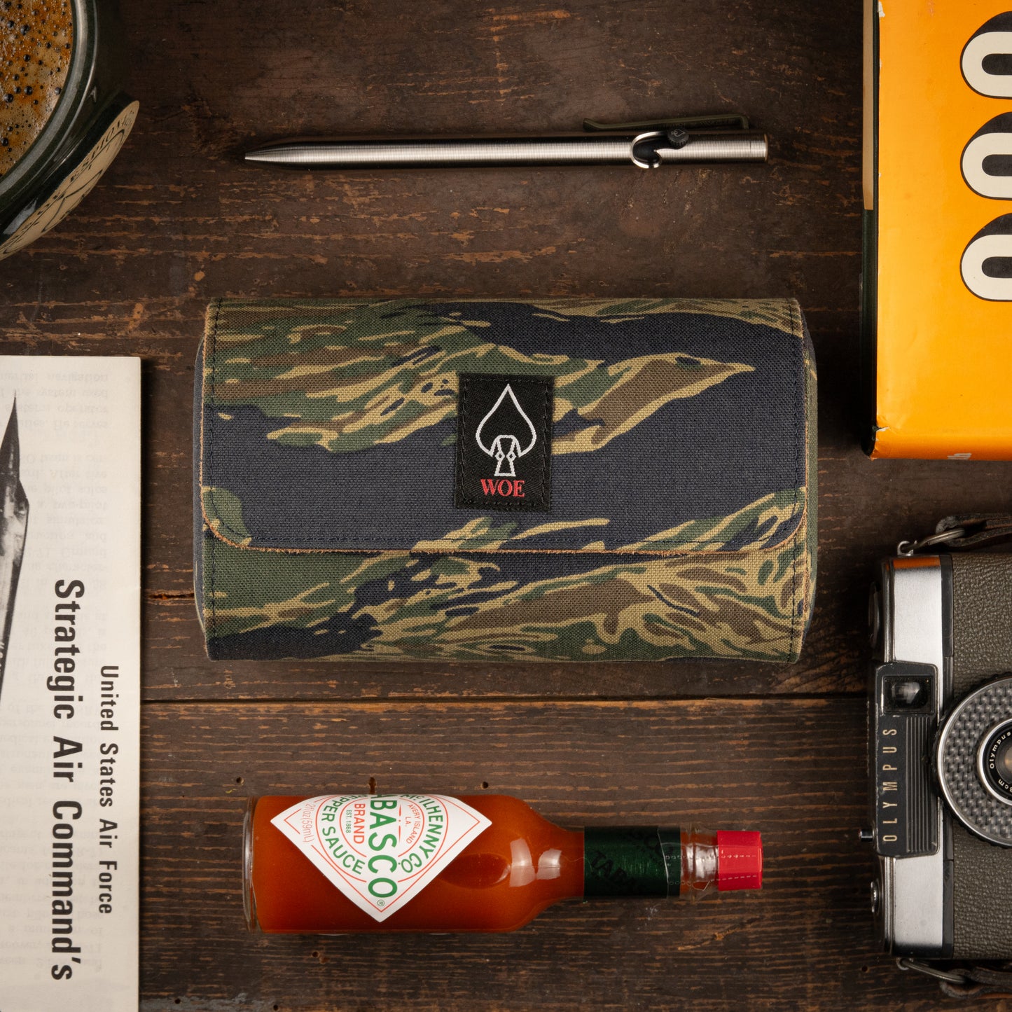 W.O.E. Watch Tube - Tiger Stripe
