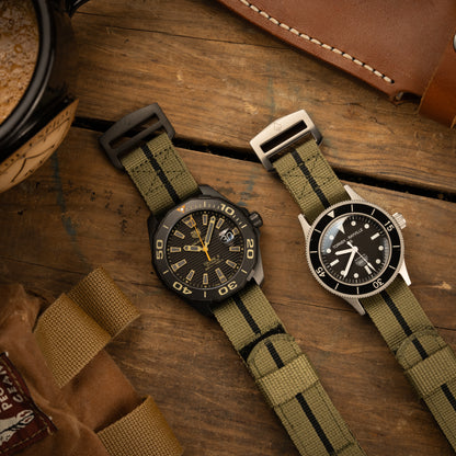 Glomar Explorer - Hook & Loop Strap Striped