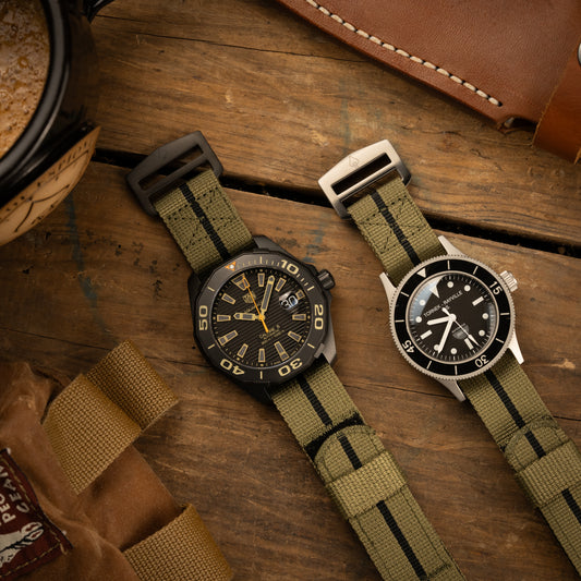 Glomar Explorer - Hook & Loop Strap Striped