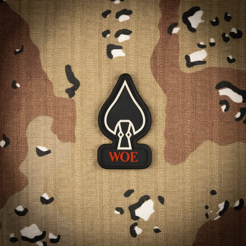 W.O.E. PVC Patch Pack w/ Hook & Loop – Watches of Espionage