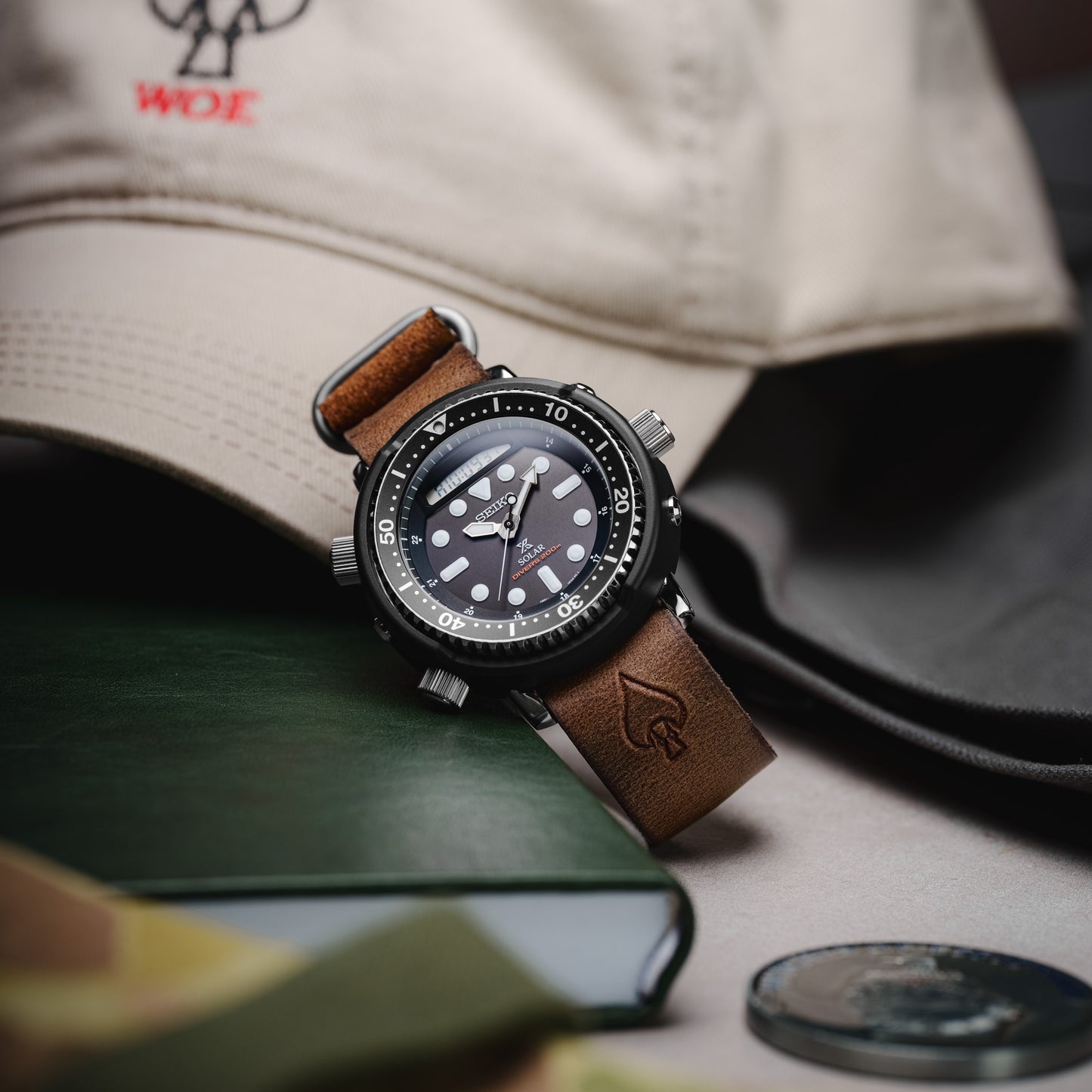 W.O.E. Leather Single Pass Strap