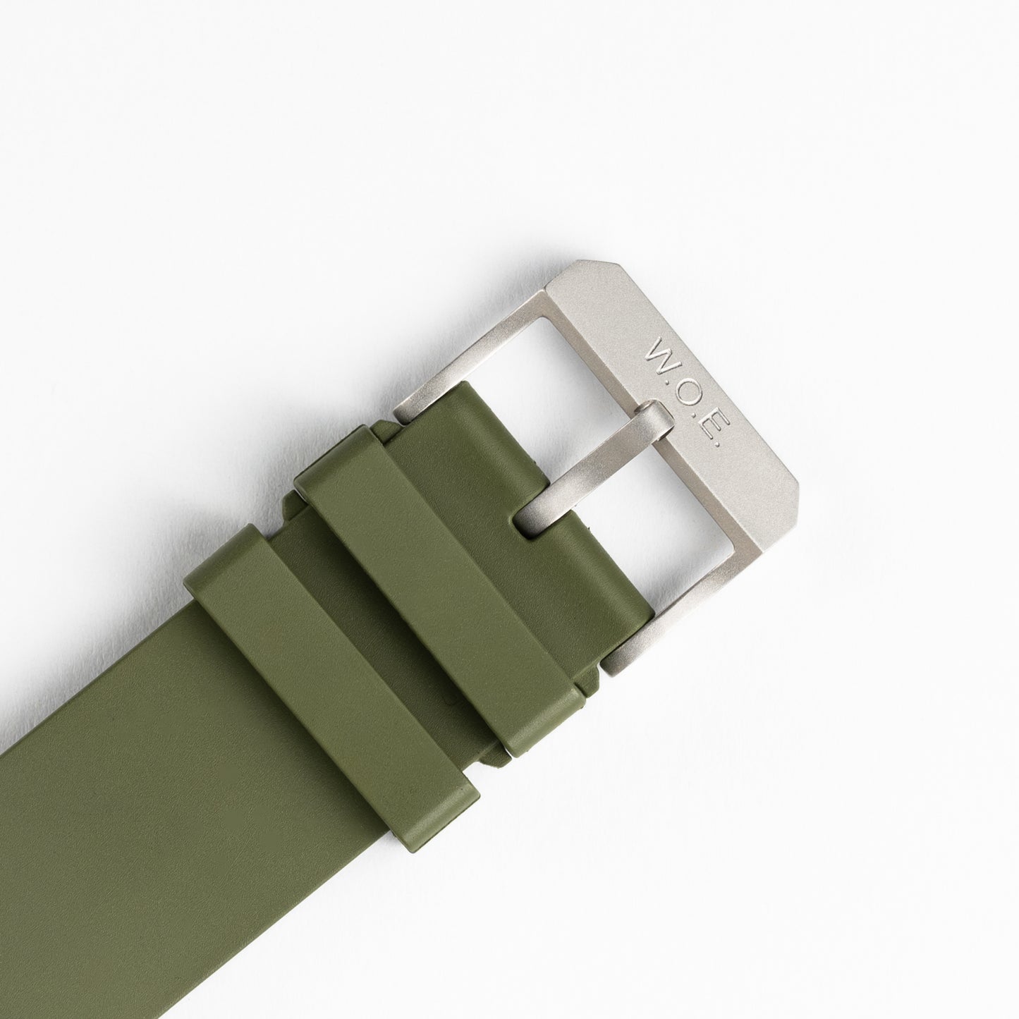 W.O.E. FKM Rubber Watch Strap