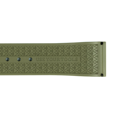W.O.E. FKM Rubber Watch Strap